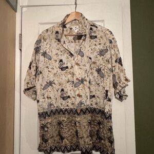 M.E. Sport Pineapple Print Shirt